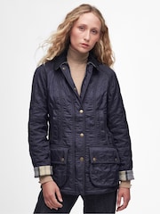 Barbour® Blue Beadnell Polar Jacket - Image 1 of 5