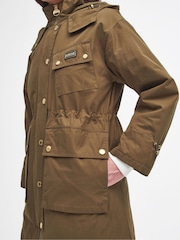 Barbour® International Green Roberta Spoof Jacket - Image 4 of 6