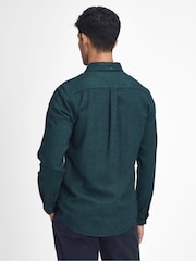 Barbour® Green Robertson Long Sleeves 100% Cotton Shirt - Image 3 of 5