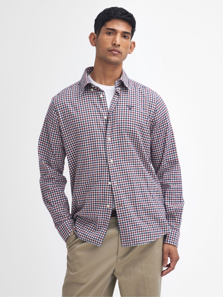 Barbour® Red Finkle TF 100% Cotton Shirt - Image 1 of 6