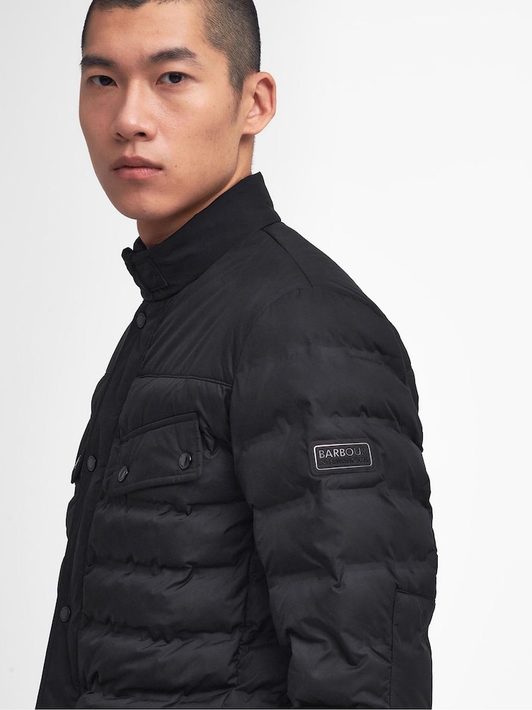 Buy Barbour® International Welded Black Puffer Jacket from Next