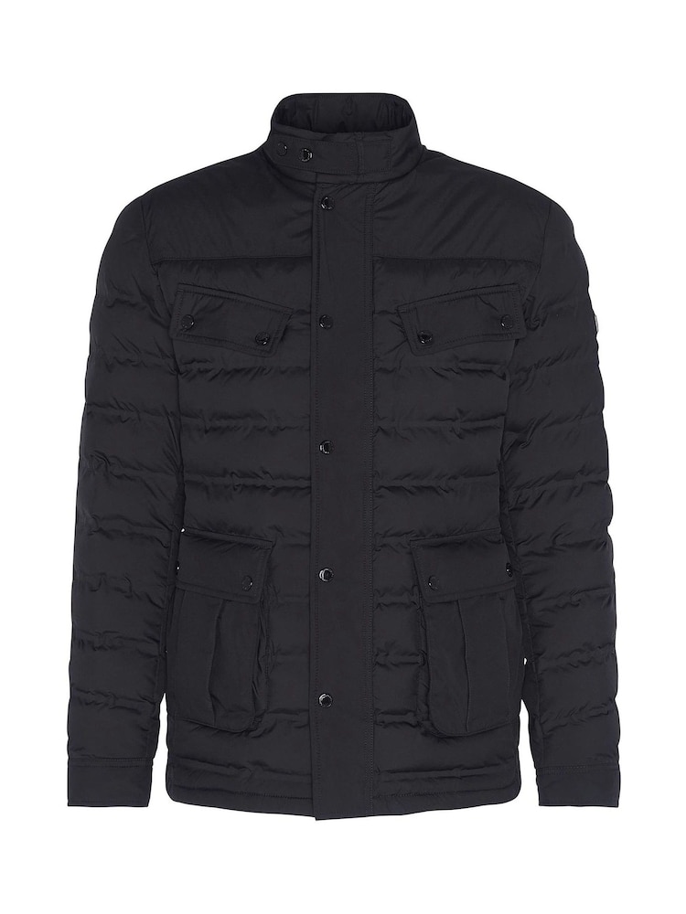 Barbour® International Welded Black Puffer Jacket - Image 7 of 7