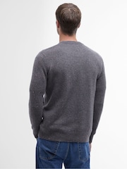 Barbour® Grey Tainsbury Crew Jumper - Image 2 of 5