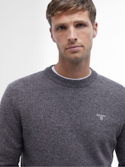 Barbour® Grey Tainsbury Crew Jumper - Image 4 of 5