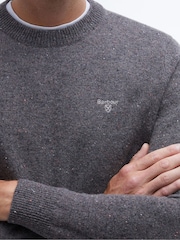 Barbour® Grey Tainsbury Crew Jumper - Image 5 of 5