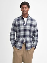 Barbour® Blue Fortrose TF 100% Cotton Shirt - Image 1 of 5