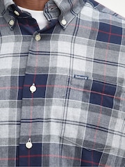 Barbour® Blue Fortrose TF 100% Cotton Shirt - Image 2 of 5