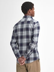 Barbour® Blue Fortrose TF 100% Cotton Shirt - Image 5 of 5