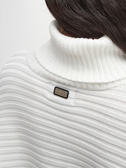 Barbour® International Serova Knit 100% Cotton Jumper - Image 5 of 6