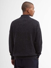 Barbour® Black Tainsbury Half Zip Jumper - Image 2 of 5
