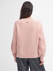 Barbour® Pink Scarlett Knit Jumper - Image 2 of 6