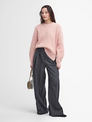 Barbour® Pink Scarlett Knit Jumper - Image 3 of 6