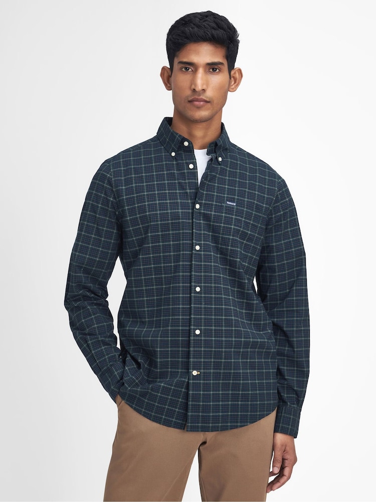 Barbour® Green Lomond Shirt - Image 1 of 5