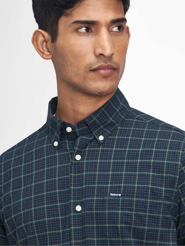 Barbour® Green Lomond Shirt - Image 5 of 5