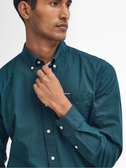 Barbour® Green Marsden Oxford Shirt - Image 4 of 5