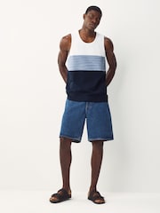Blue Colour Block Vest - Image 3 of 3