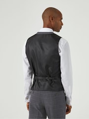 Skopes Grey Jacob Check Suit Waistcoat - Image 3 of 5