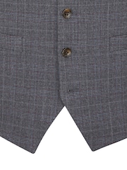 Skopes Grey Jacob Check Suit Waistcoat - Image 5 of 5