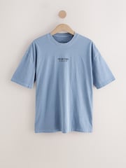 Rolling Stones azuis - Ajuste regular - Camiseta com estampa gráfica de banda - Imagem 7 de 9