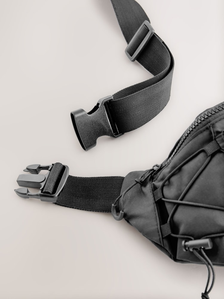 Black Crossbody Bum Bag - Image 6 of 6