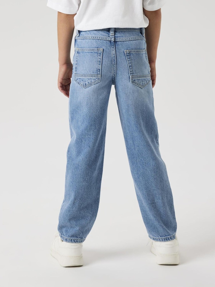 Name It Blue Straight Fit Jeans - Image 2 of 4 Name It Blue Straight Fit Jeans - Image 2 of 4