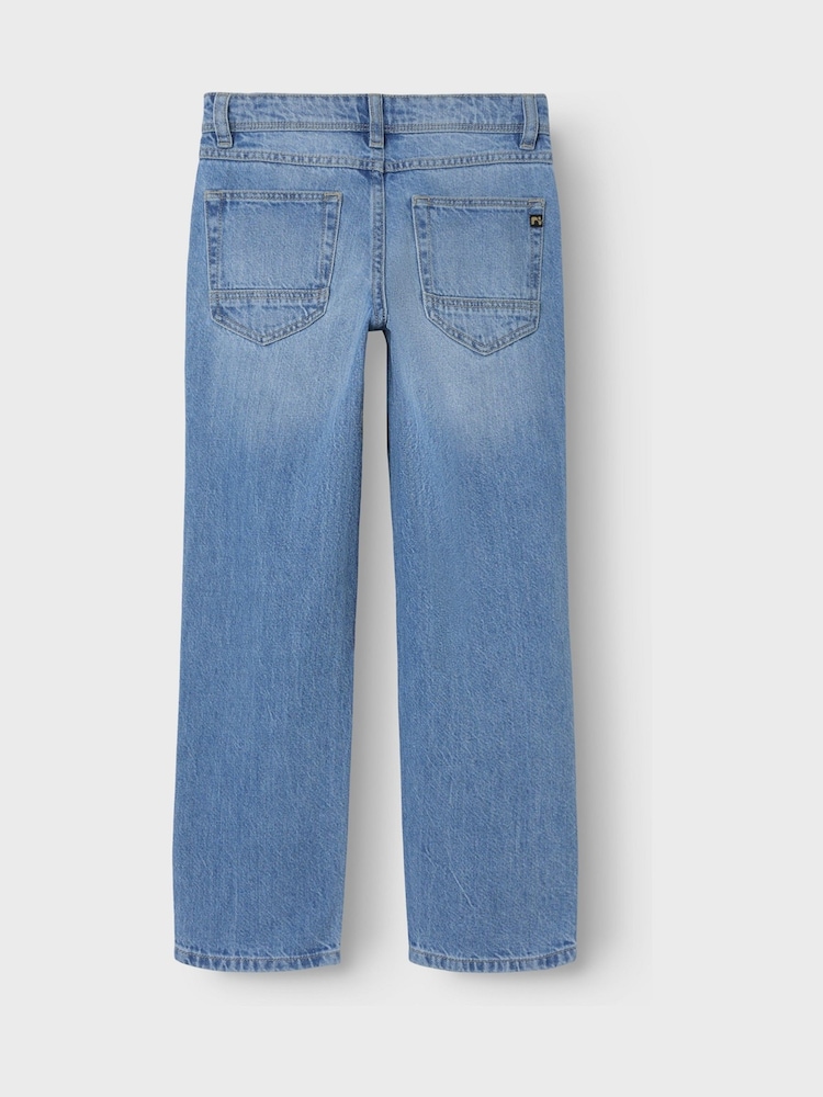 Name It Blue Straight Fit Jeans - Image 4 of 4 Name It Blue Straight Fit Jeans - Image 4 of 4