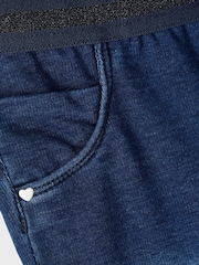 Name It Blue Slim Fit Jeans With Glitter Waistband - Image 5 of 5