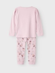 Name It Pink Peppa Pig Printed Pyjamas Set - Image 3 of 4