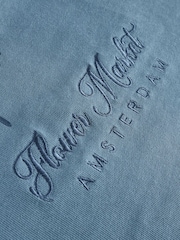 Blue Relaxed Fit Graphic Print T-Shirt - Image 11 of 11