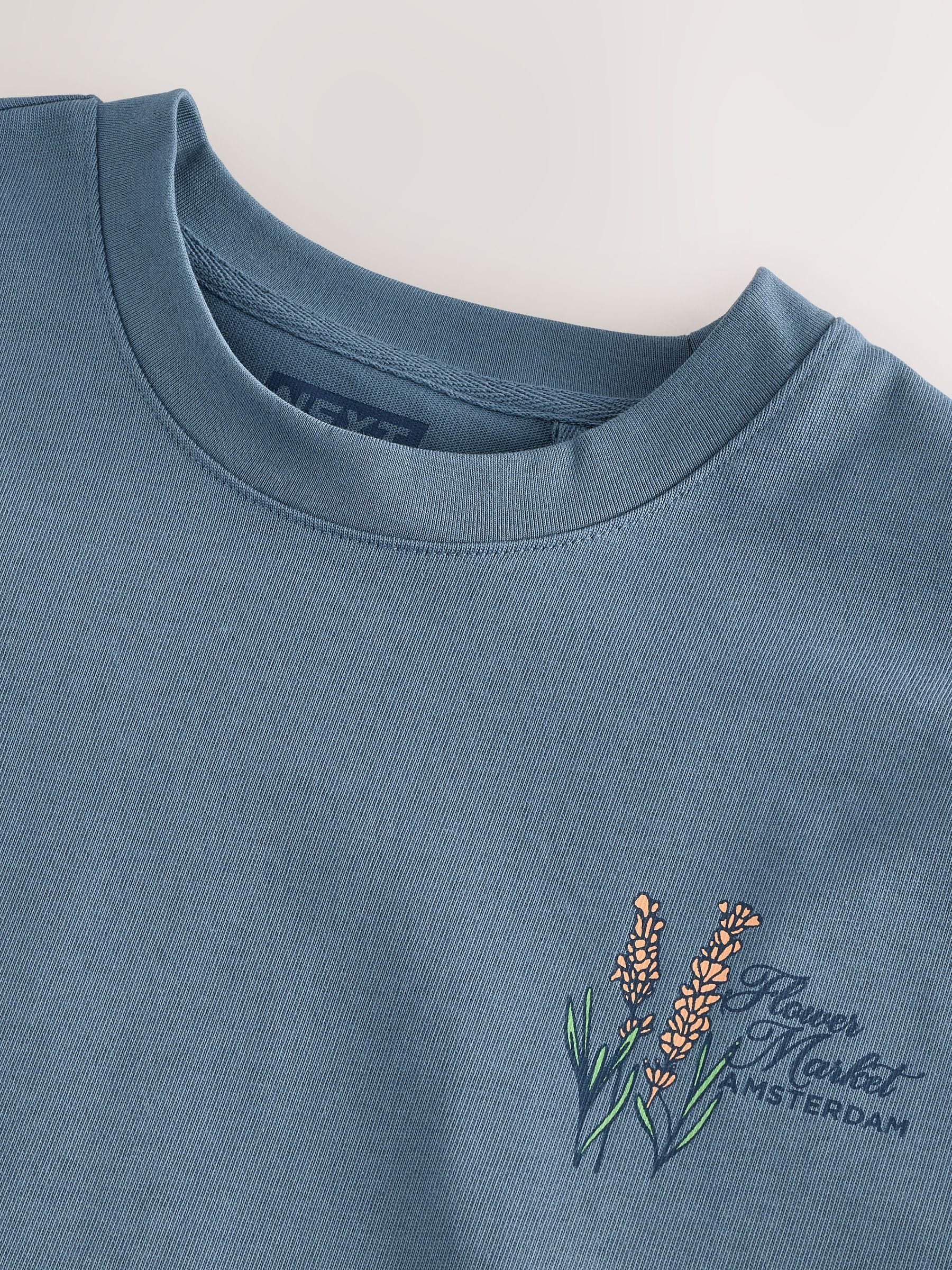 トップス OMMO NECK LOGO TOP BLUE Mock Neck Motocross L/S Tee - Multi | Parallel