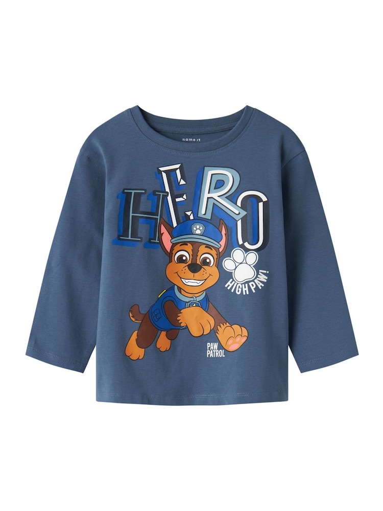 Name It Blue Paw Patrol Graphic Long Sleeve T-Shirt - Image 2 of 4