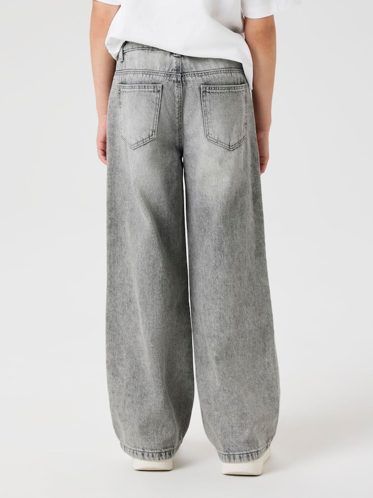 Name It Grey Wide Leg Jeans - Image 2 of 5