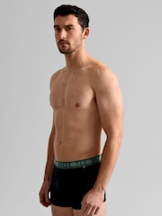 Ted Baker Blue Cotton Trunk 3 Pack - Image 8 of 9