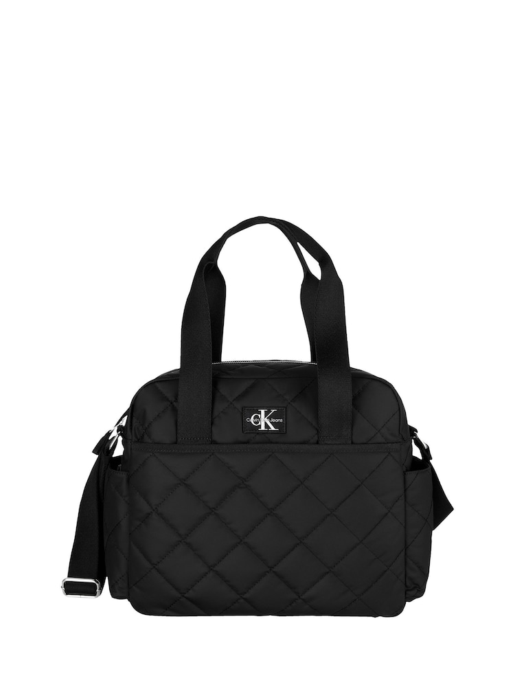 Calvin Klein Black Baby Diaper Bag - Image 1 of 4