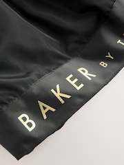 Schwarz - Baker by Ted Baker Shower Resistant Branded Hem Raincoat - Bild 7 von 7