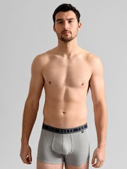 Ted Baker Blue Cotton Trunk 3 Pack - Image 7 of 10