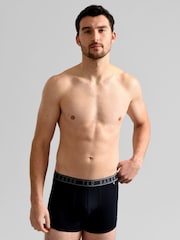Ted Baker Blue Cotton Trunk 3 Pack - Image 9 of 10