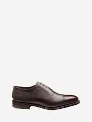 Loake Dk Calf Semi gležnjar z luknjičastim vzorcem in vezalkami Brown čevlji - Slika 1 iz 3