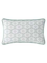 Laura Ashley Sage 100% Cotton Norton Cushion - Image 3 of 5
