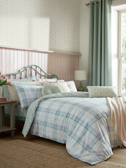 Laura Ashley Powder Blue 100% Cotton Sherston Duvet Cover and Pillowcase Set - Image 3 of 6