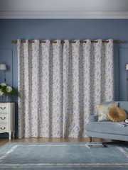 Laura Ashley – Longston Sprig – Ösenvorhänge aus 100 % Baumwolle - Bild 2 von 4
