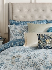 Laura Ashley Set of 2 Dusky Seaspray 100% Cotton Marlbrook Pillowcases - Image 2 of 6