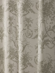 Laura Ashley Dark Dove Grey Tuileries Pencil Pleat Curtains - Image 5 of 5