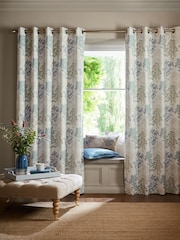 Laura Ashley – Tenby – Ösenvorhänge aus 100 % Baumwolle - Bild 1 von 4