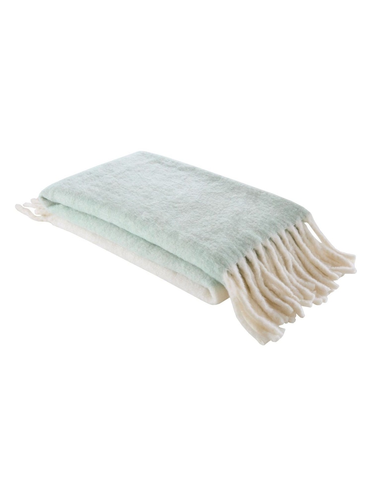Laura Ashley Sage Bronwen Throw - Image 2 of 4