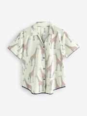 Cyberjammies Cream Set Short Sleeves Pyjamas Set - Image 2 of 3