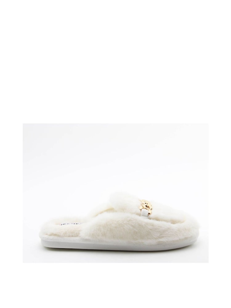 Heavenly Feet Winter Swan Slippers - Image 1 of 4