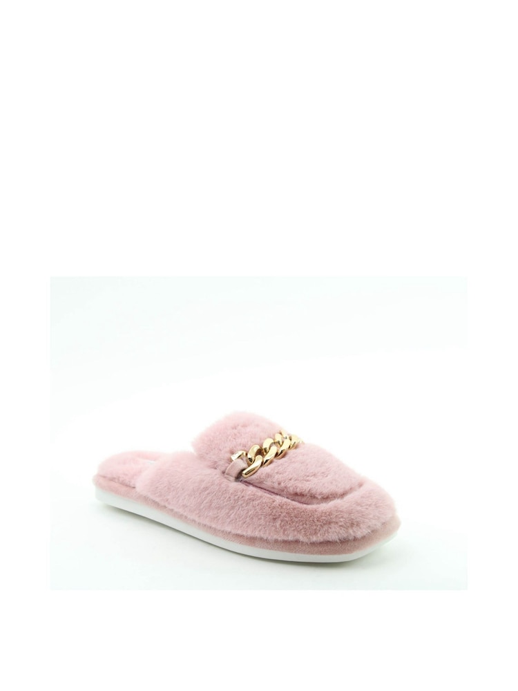 Heavenly Feet Winter Swan Slippers - Image 2 of 4 Heavenly Feet Winter Swan Slippers - Image 2 of 4