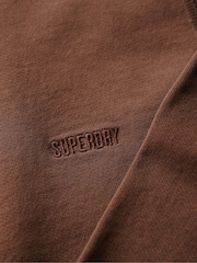 Superdry Brown Oversized Classic Essential 100% Cotton Sweatshirt - Image 5 of 5