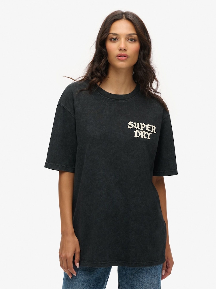 Superdry Oversized Photographic Skate 100% Cotton T-Shirt - Bild 1 von 6